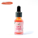 Lip and Cheek Tint Coral Peach-15ML