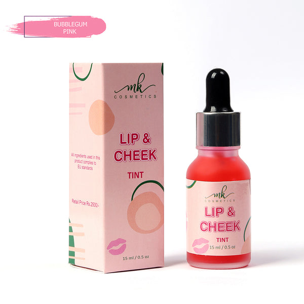 Lip and Cheek Tint Bubble Gum Pink-15ML