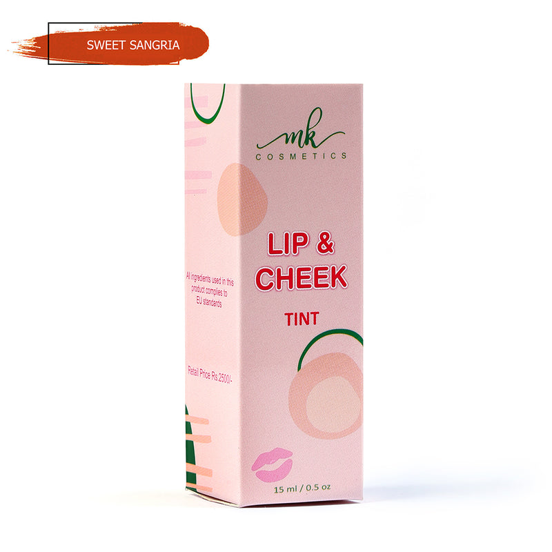 Lip and Cheek Tint Sweet Sangria-15ml